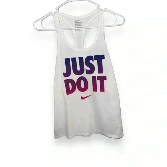Nike “Just Do It” Ombré Racerback Athletic Tank, size S - Picture 1 of 7